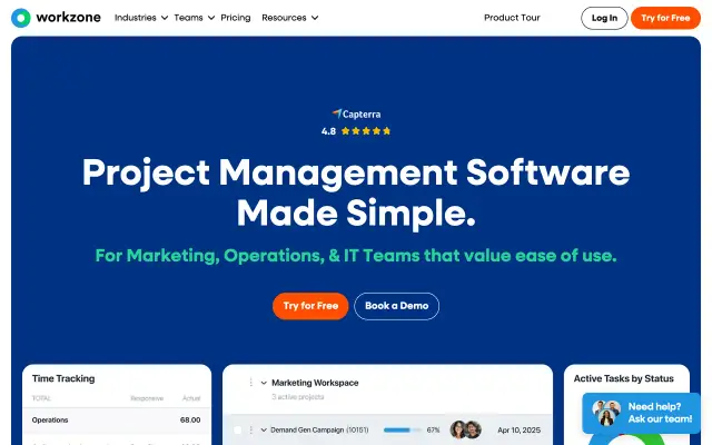 Workzone preview