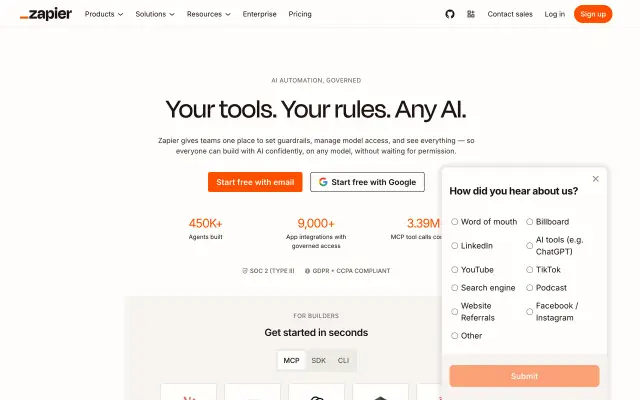 Zapier preview
