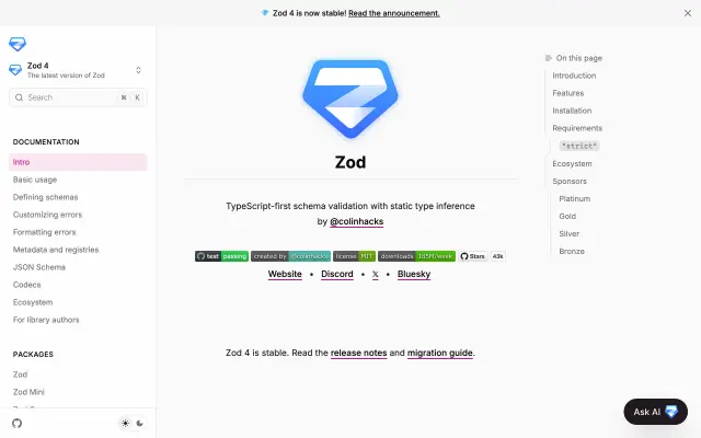 Zod preview