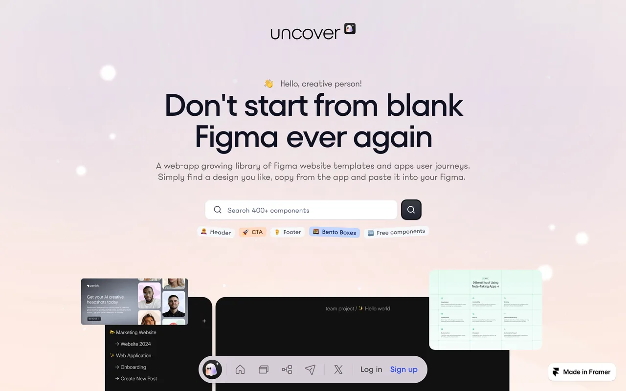 Uncoverlab screenshot