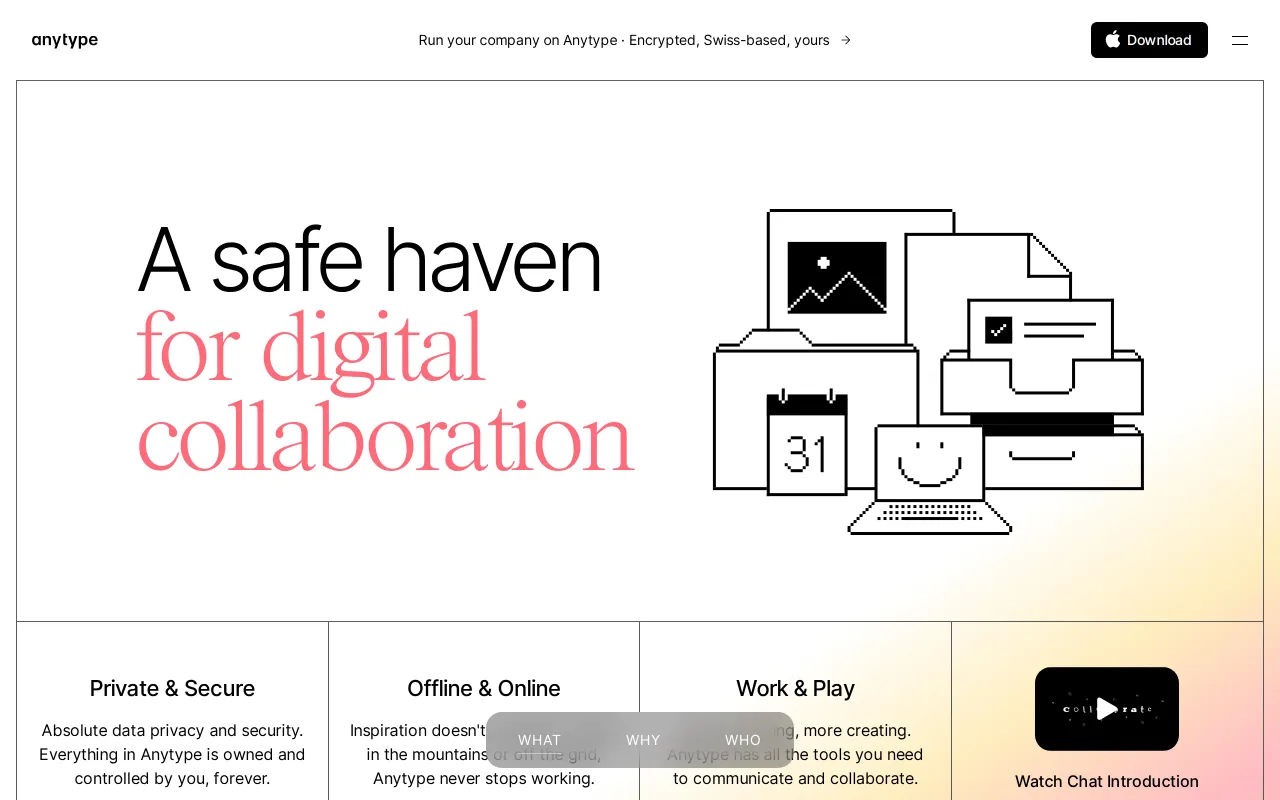 Anytype screenshot
