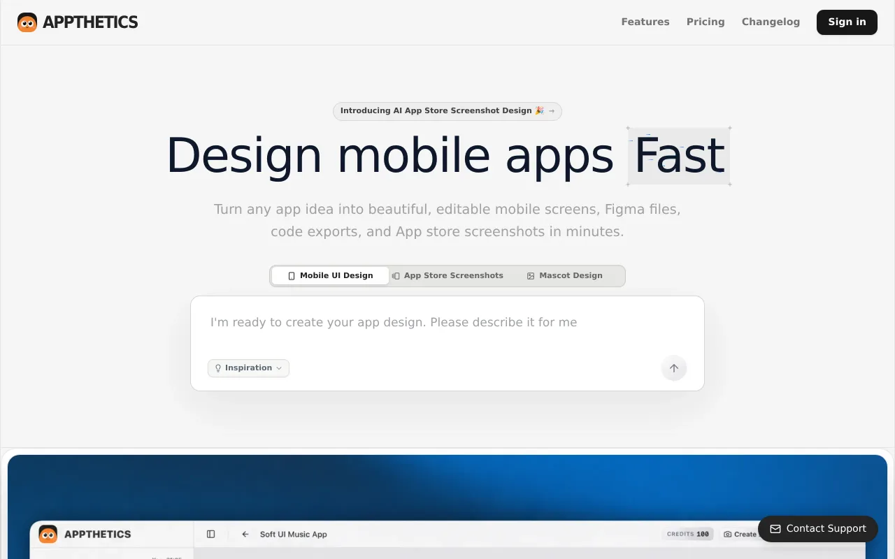 Appthetics screenshot
