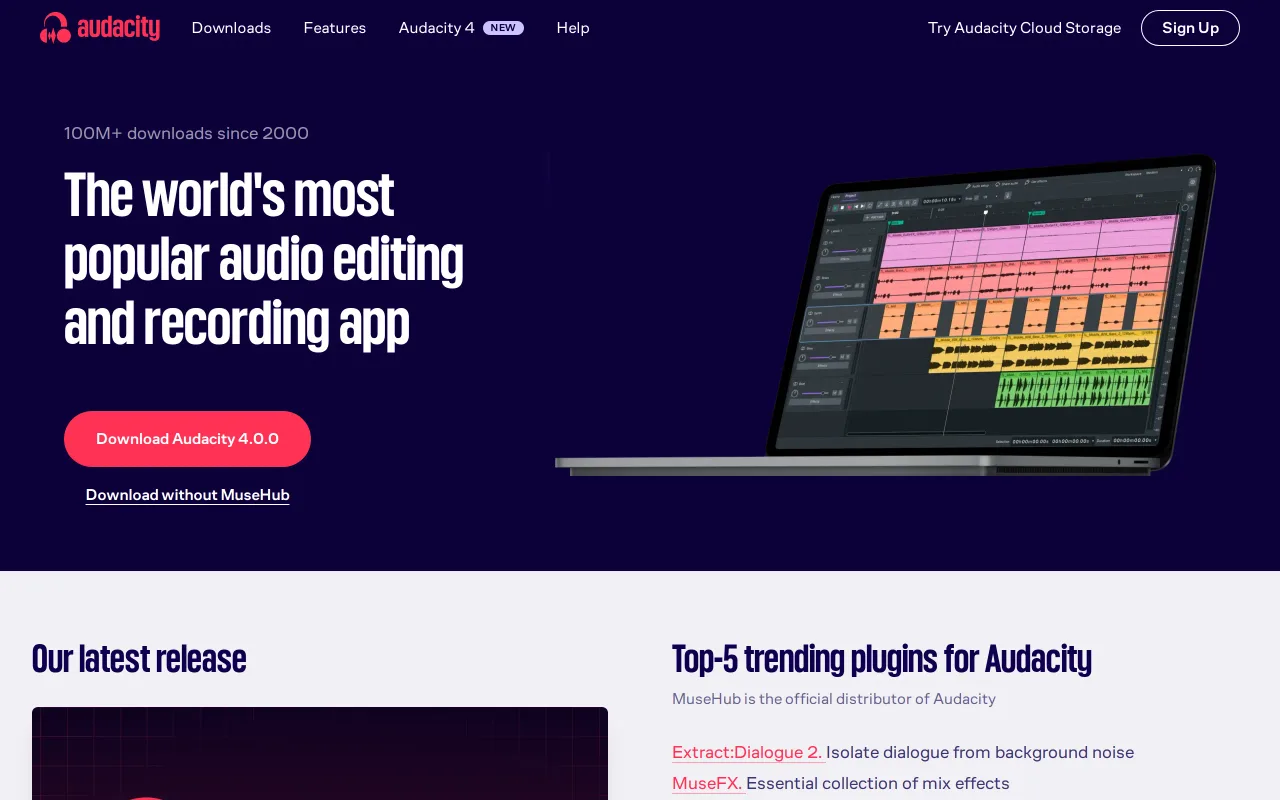 Audacity screenshot