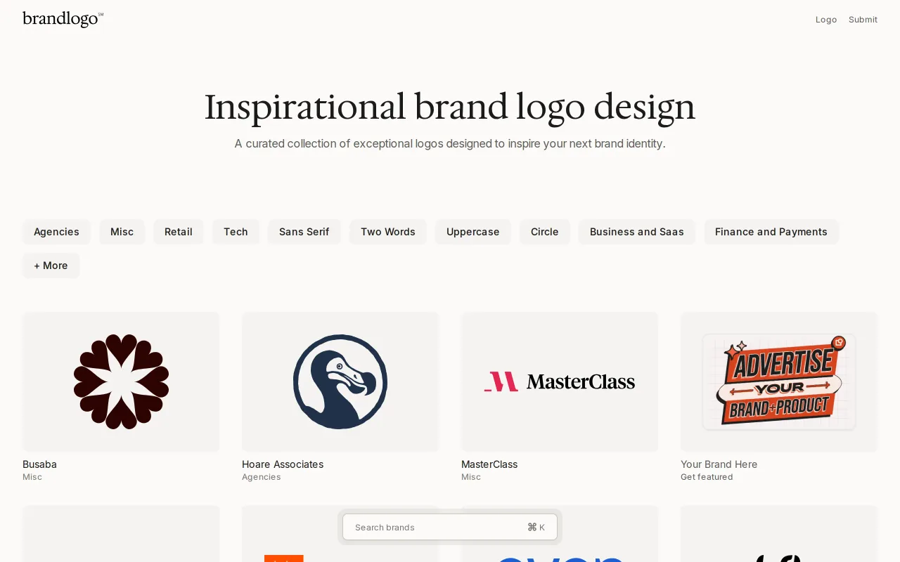 Brand Logo screenshot