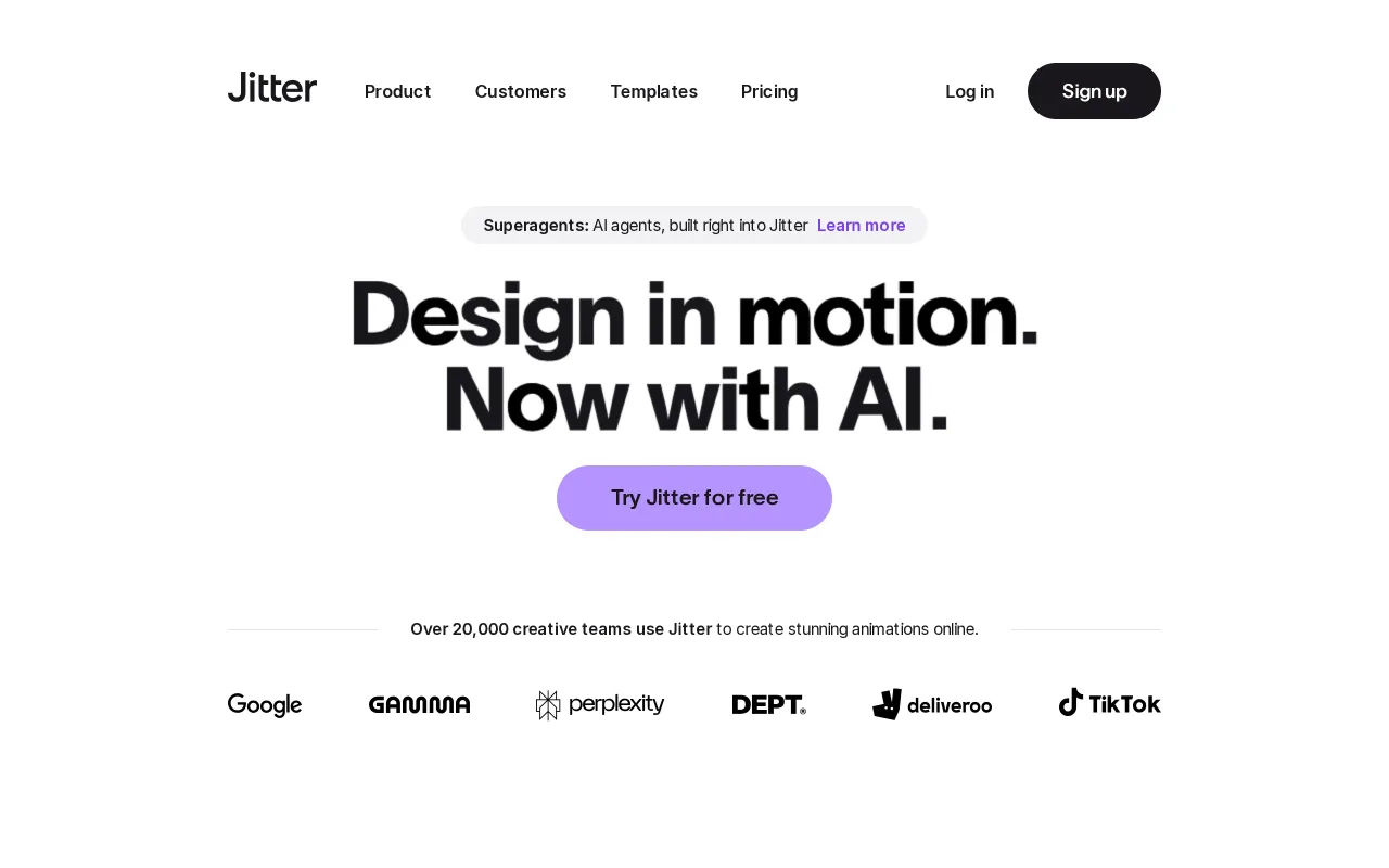 Jitter screenshot