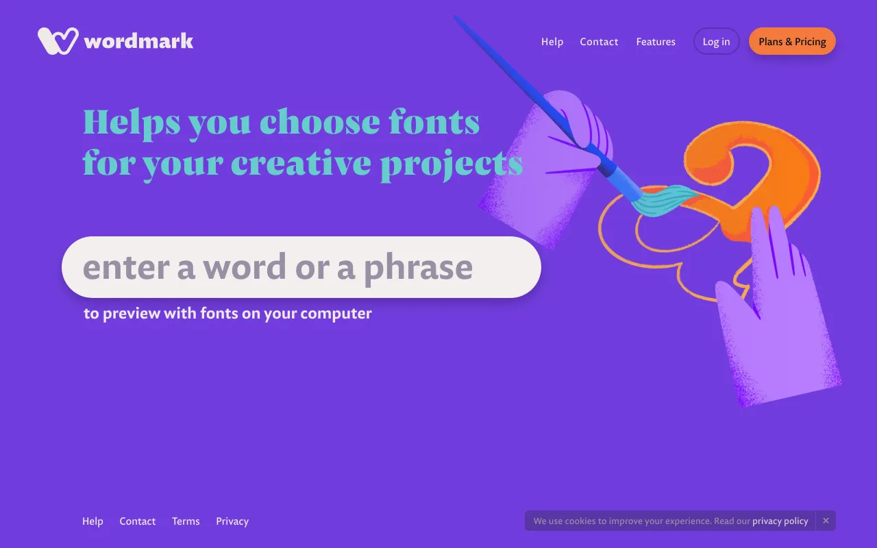 Wordmark.it screenshot