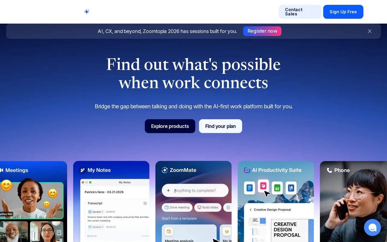 Zoom screenshot