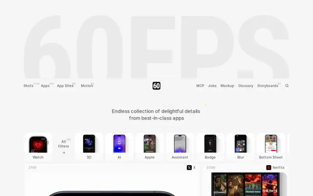 60fps Design preview