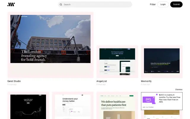 Admire The Web preview