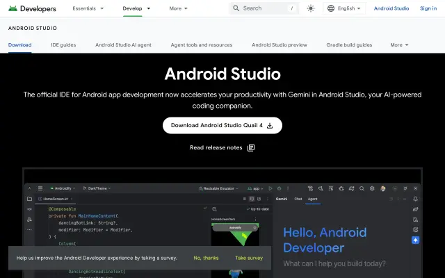 Android Studio preview
