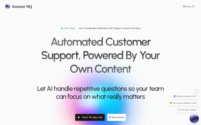 AnswerHQ preview