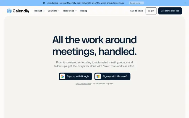 Calendly preview