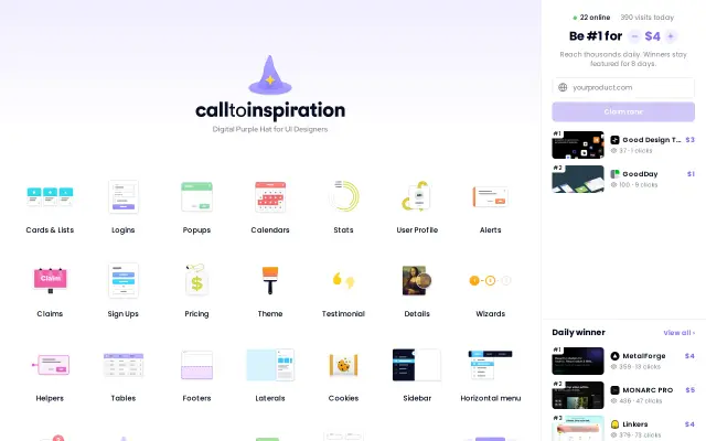 Calltoinspiration preview