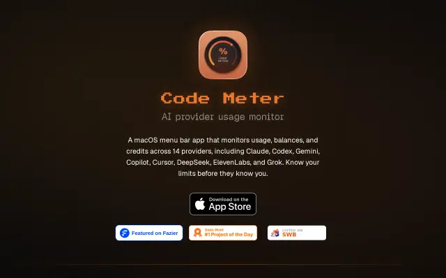 Code Meter preview