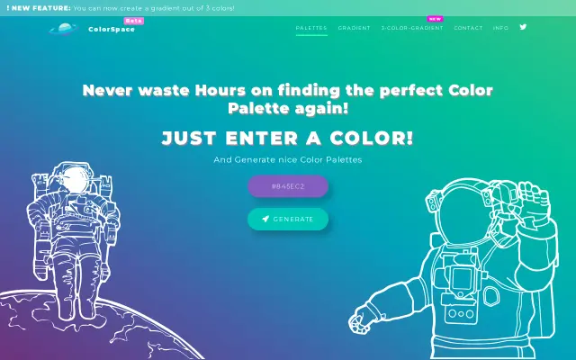ColorSpace preview
