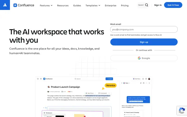 Confluence preview