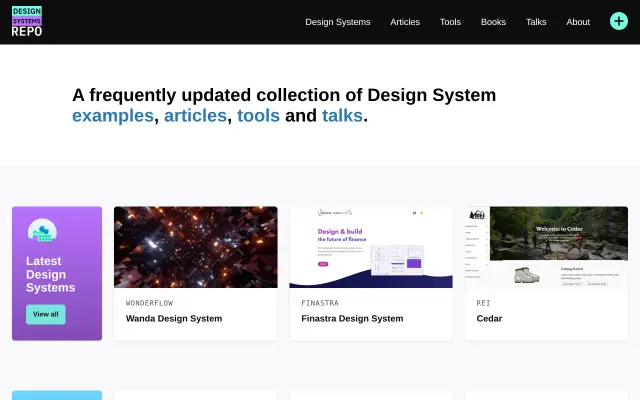 Design Systems Repo preview