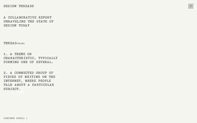 Design Threads preview