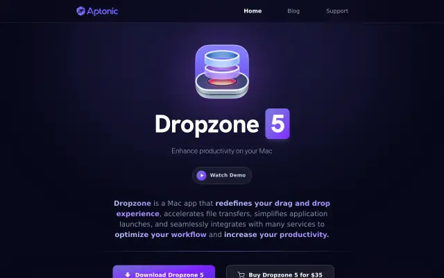 Dropzone preview