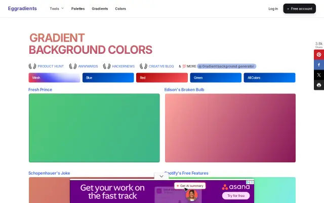 Egg Gradients preview