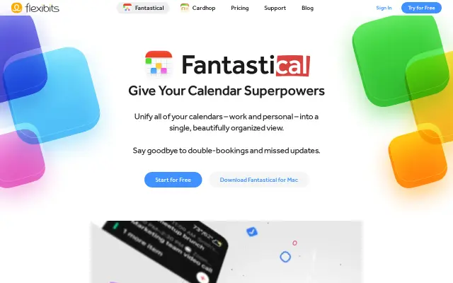 Fantastical preview