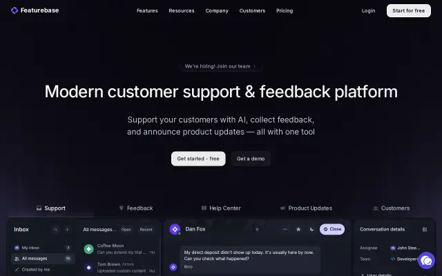 Featurebase preview