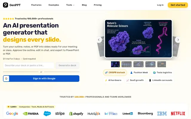GenPPT preview