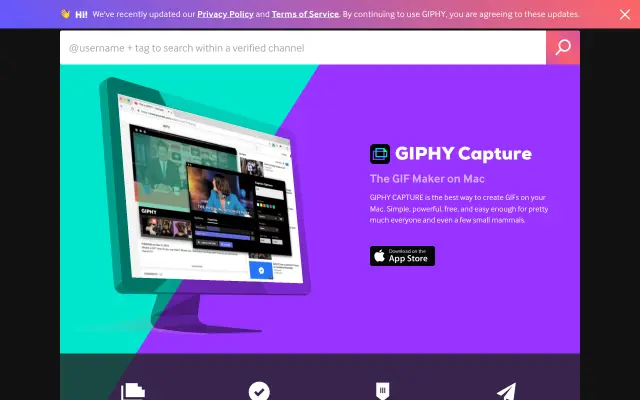 GIPHY Capture preview
