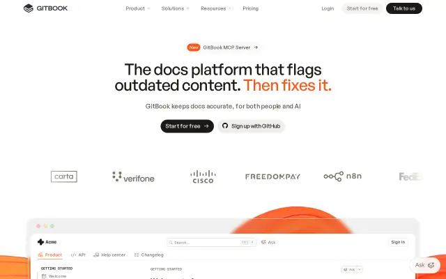 GitBook preview