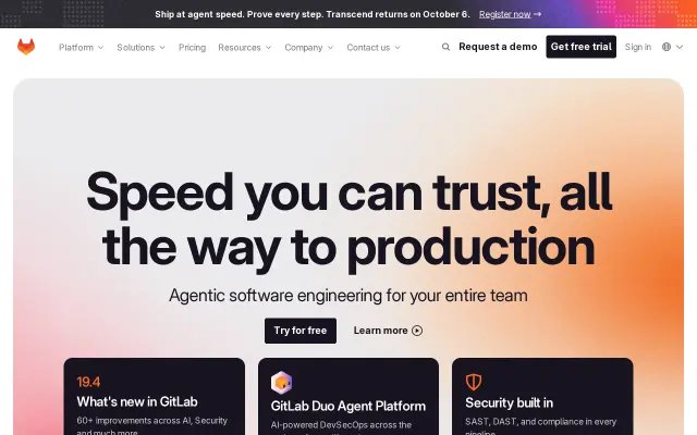 GitLab preview