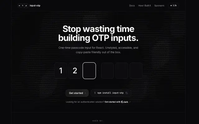 Input OTP preview