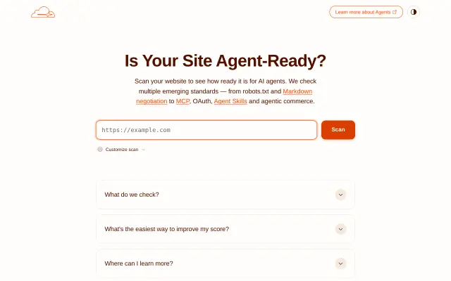 Is Your Site Agent-Ready? preview