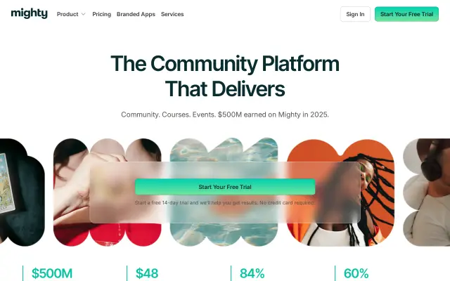 Mighty Networks preview