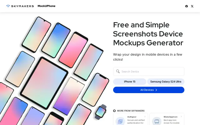 MockuPhone preview