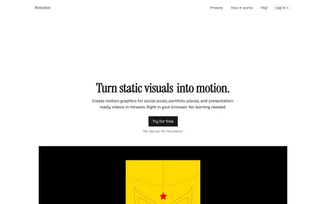 Momentum Graphics preview