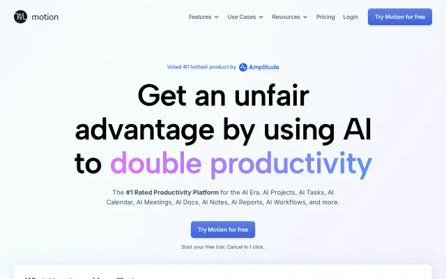 Motion App preview
