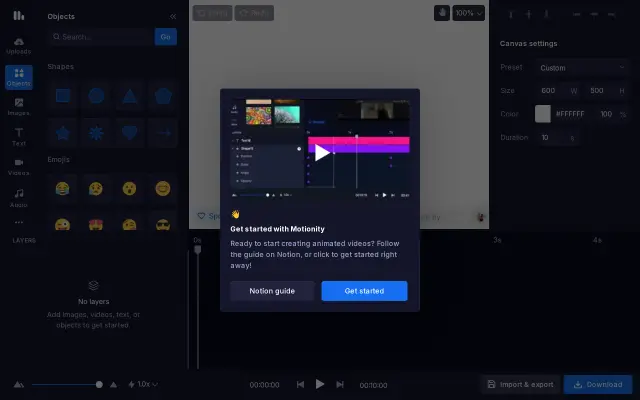 Motionity preview