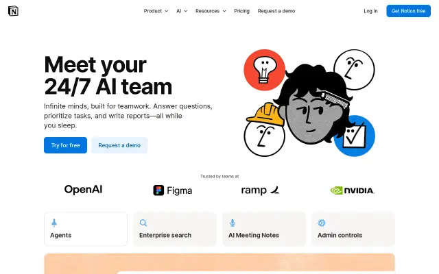 Notion AI preview