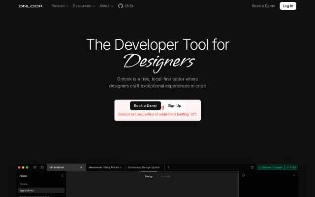 Onlook preview