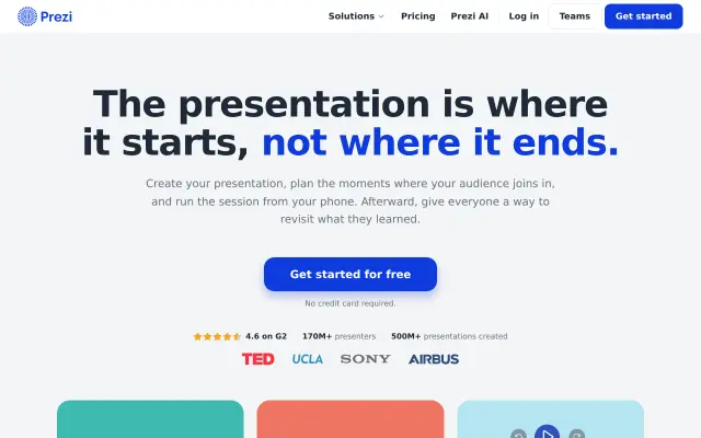 Prezi preview