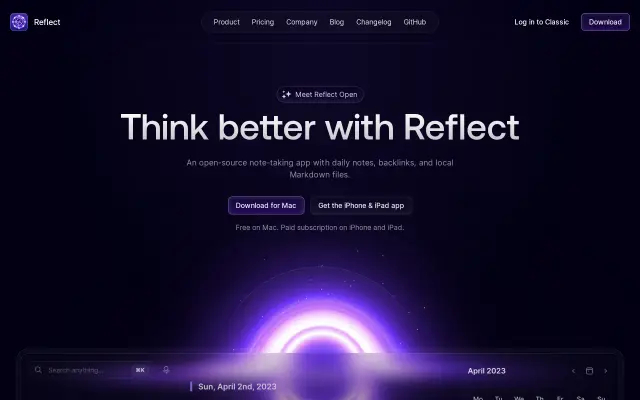 Reflect preview