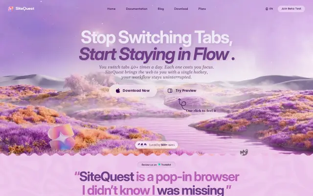 SiteQuest preview