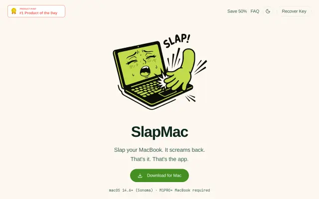 SlapMac preview