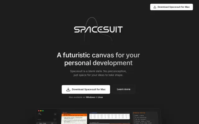 Spacesuit preview
