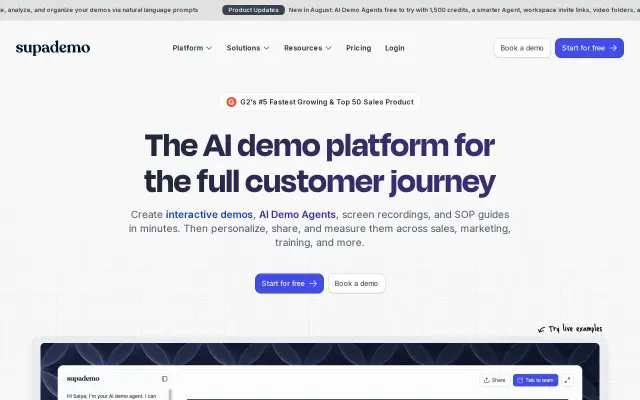 Supademo preview