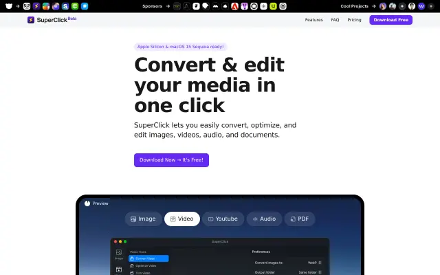 SuperClick preview