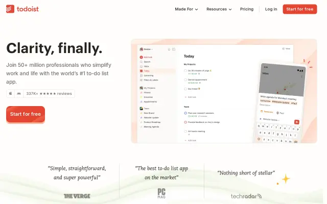 Todoist preview