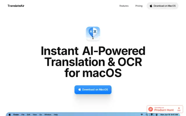 TranslateAir preview