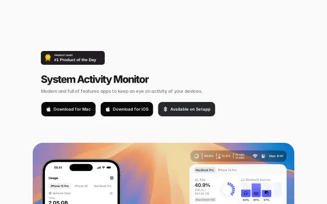 Usage preview