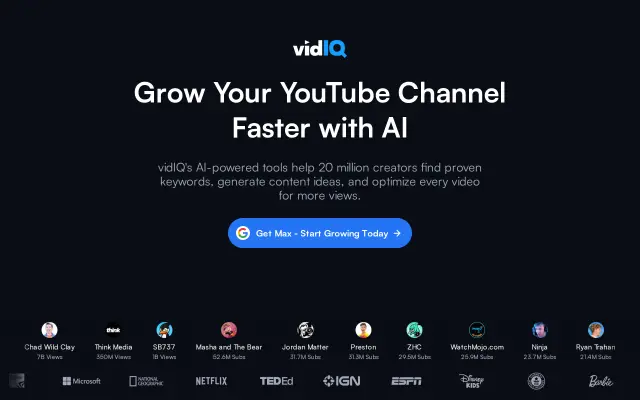 VidIQ preview